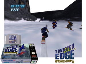 Twisted Edge - Extreme Snowboarding (Europe) Cover